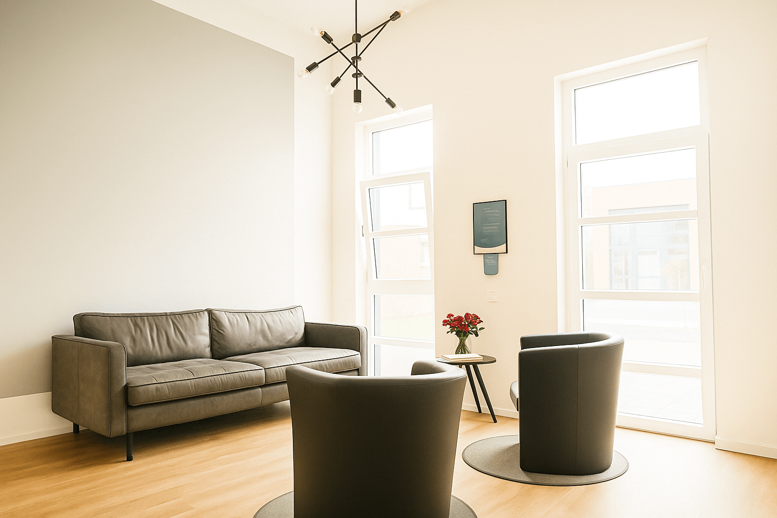 Warteraum Praxis für Logopädie Offenbach